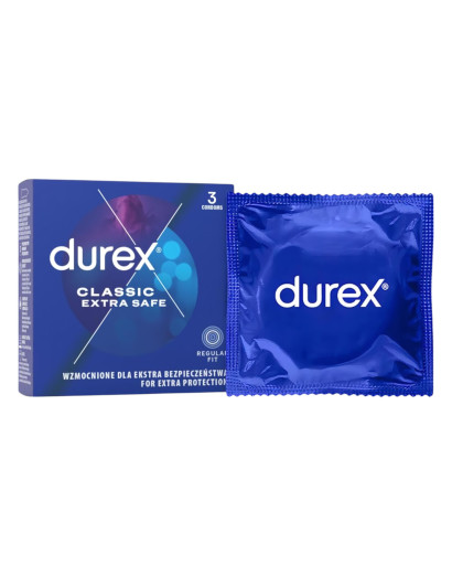 Durex extra safe - biztonságos óvszer (3db)