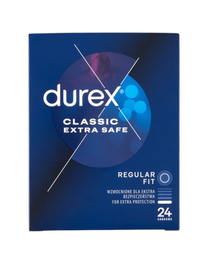 Durex Extra Safe - biztonságos óvszer (24db)