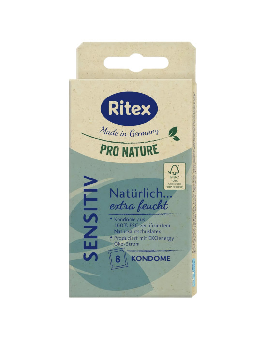 RITEX Pro Nature Sensitive - óvszer (8db)