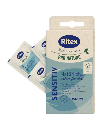 RITEX Pro Nature Sensitive - óvszer (8db)