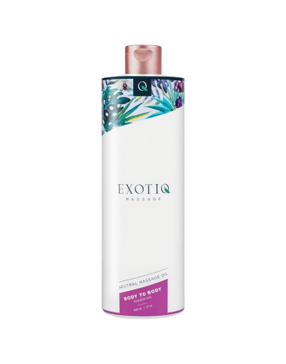 Exotiq Body To Body - melegítő masszázsolaj (500ml)