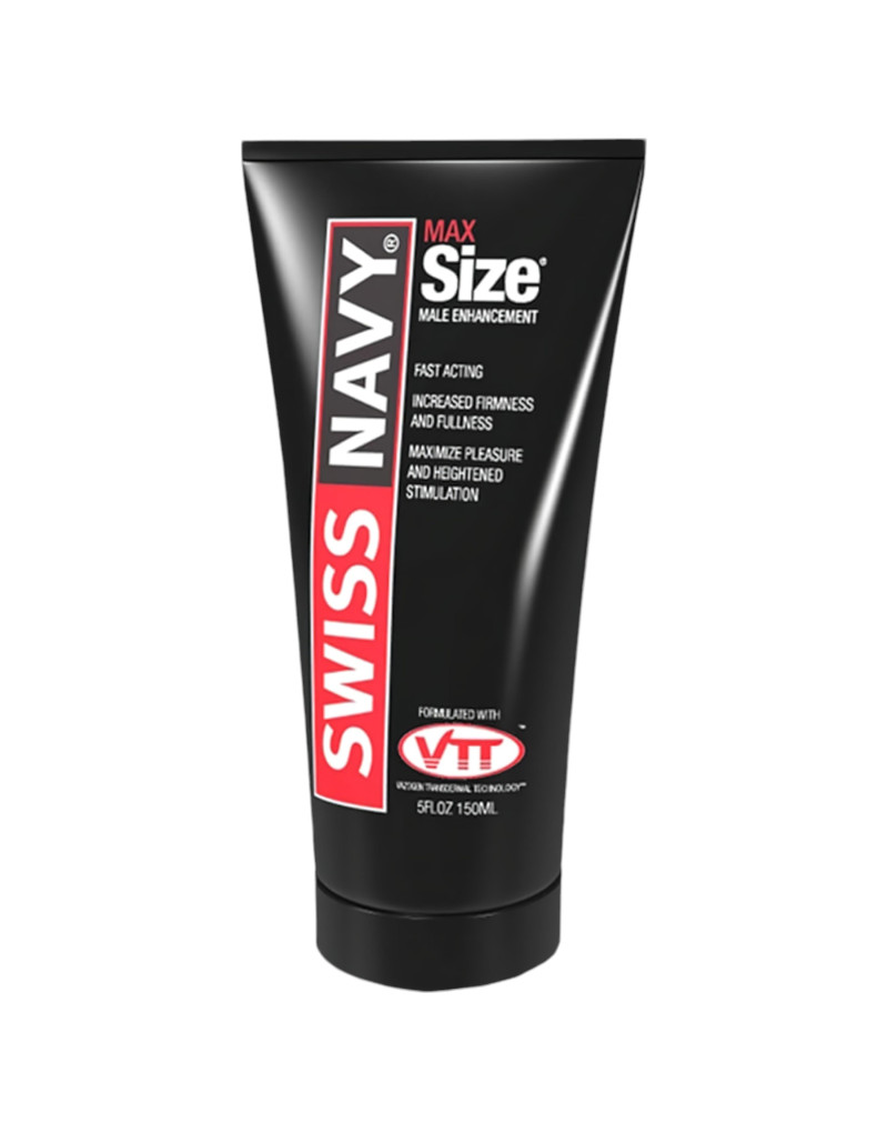 Swiss Navy MAX Size - stimuláló krém férfiaknak (150ml)