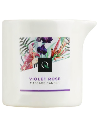 Exotiq Violet Rose - masszázsgyertya (60g) 