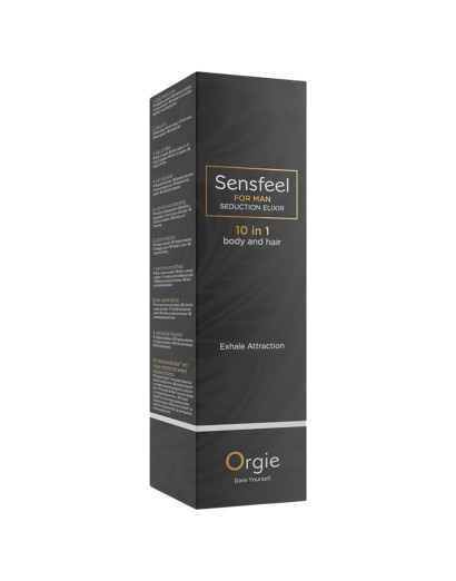 Sensfeel - feromonos haj- és testápoló krém férfiaknak (100ml)