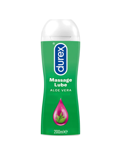 Durex Play 2in1 masszázsolaj - Aloe Vera (200ml)