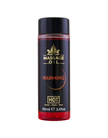 HOT bőrápoló masszázsolaj - melegítő hatású (100ml)