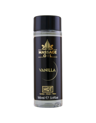 HOT bőrápoló masszázsolaj - vanília (100ml)