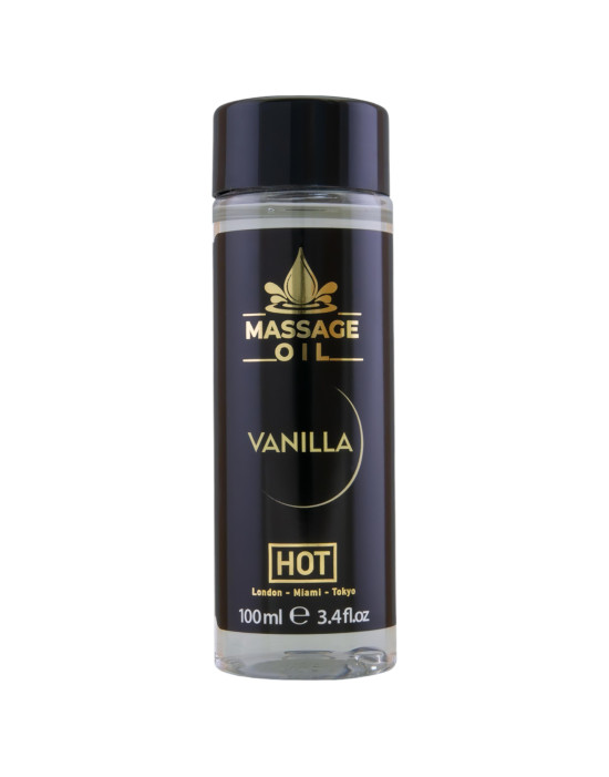 HOT bőrápoló masszázsolaj - vanília (100ml)