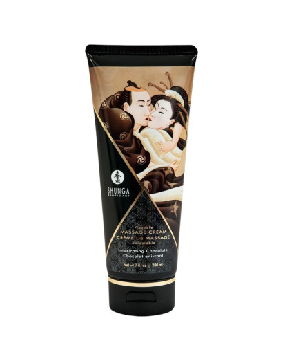 Shunga - masszázs krém - csokoládé (200ml)