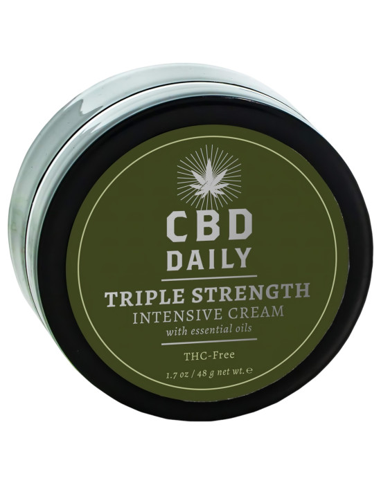 CBD Daily Triple Strength - kannabisz alapú bőrápoló krém (48g)