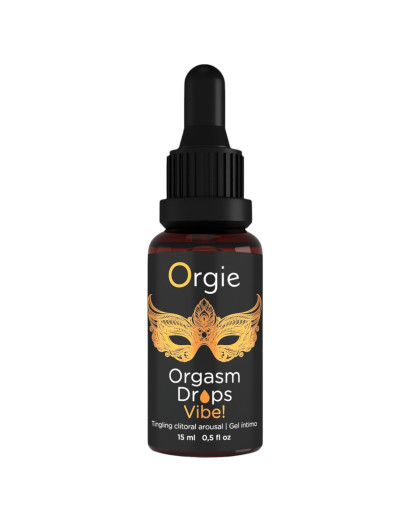 Orgie Orgasm Drops Vibe - bizsergető intim gél nőknek (15ml)