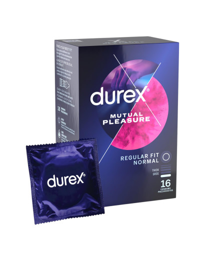 Durex Mutual Pleasure - késleltető óvszer (16db)