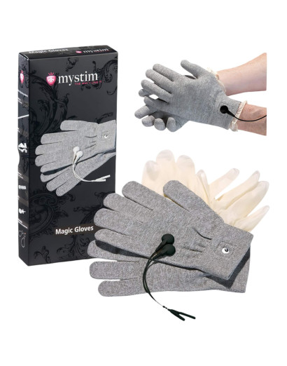 mystim Magic Gloves - elektro kesztyű (1pár)