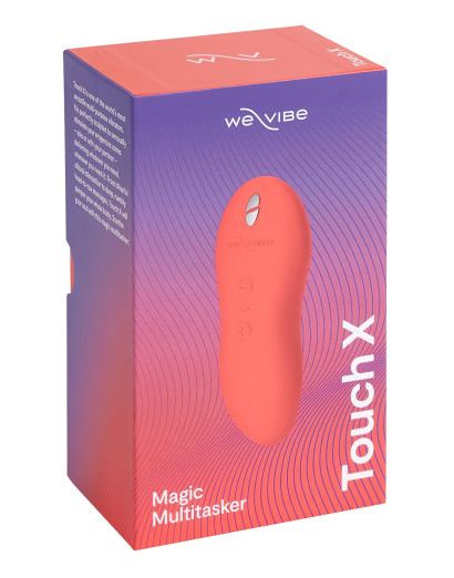 We-Vibe Touch X - akkus, vízálló csiklóvibrátor (korall)