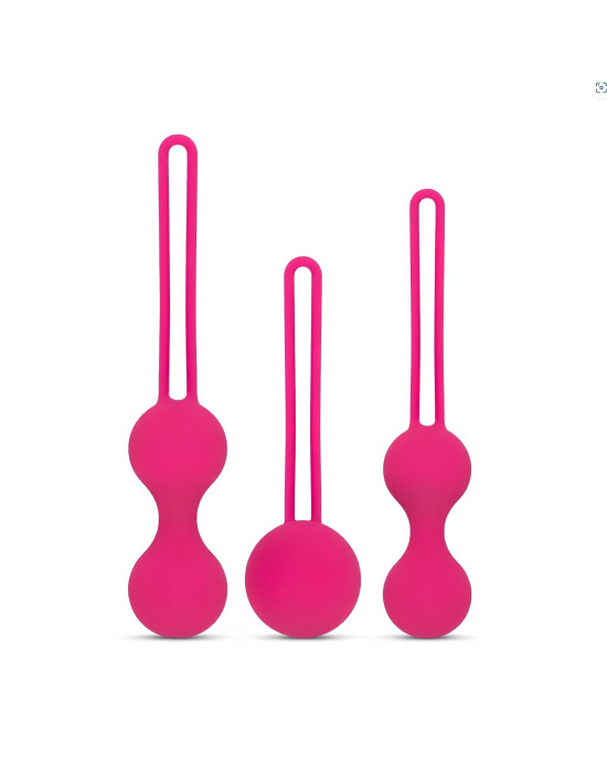 Easytoys LoveBalls - gésagolyó szett - 3 részes (pink)