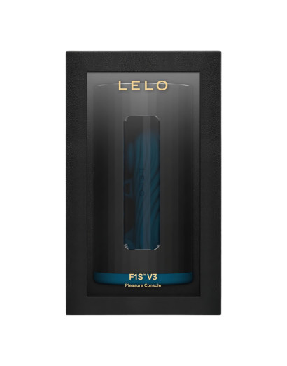 LELO F1s V3 - interaktív maszturbátor (fekete-kék)