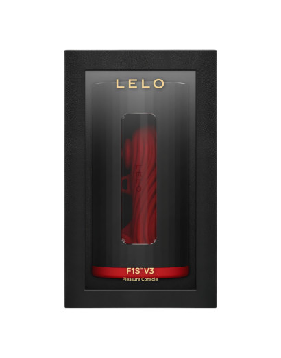 LELO F1s V3 - interaktív maszturbátor (fekete-piros)