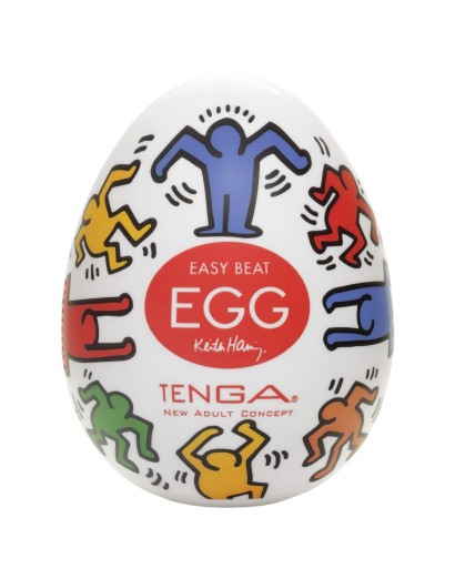 TENGA Egg Keith Haring Dance - maszturbációs tojás (1db)