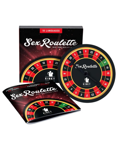 Sex Roulette Kinky - szex társasjáték (10 nyelven)