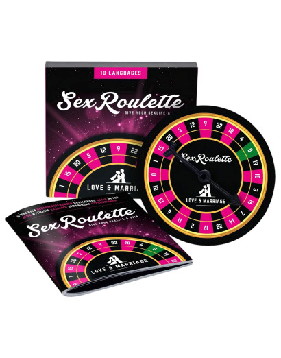 Sex Roulette Love & Married - szex társasjáték (10 nyelven)