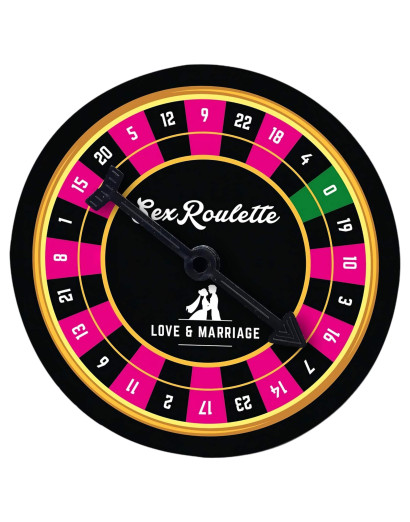 Sex Roulette Love & Married - szex társasjáték (10 nyelven)