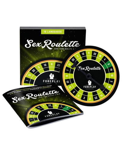 Sex Roulette Foreplay - szex társasjáték (10 nyelven)