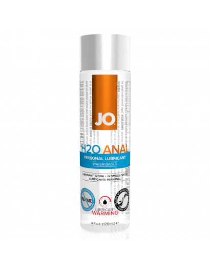 JO H2O Anal Warming - melegítő vízbázisú anál síkosító (120ml)